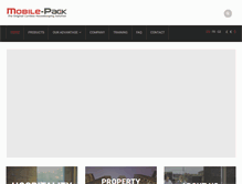 Tablet Screenshot of mobile-pack.com